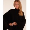 Tassel High Neck Poncho Tassel High Neck Poncho