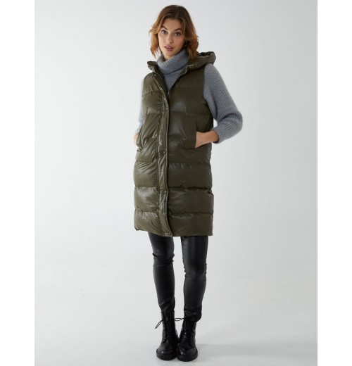 Hooded Puffer Gilet Hooded Puffer Gilet
