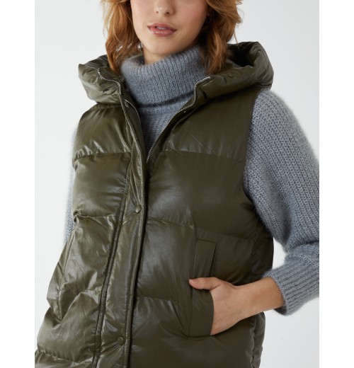 Hooded Puffer Gilet Hooded Puffer Gilet