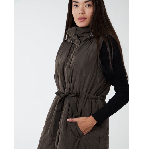 Quilted Belted Gilet Quilted Belted Gilet