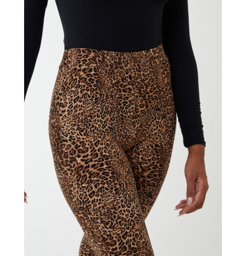 Leopard Print Flared Pants Leopard Print Flared Pants