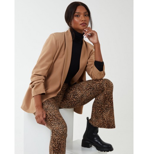 Leopard Print Flared Pants Leopard Print Flared Pants