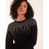 Diamante Knitted Jumper Diamante Knitted Jumper